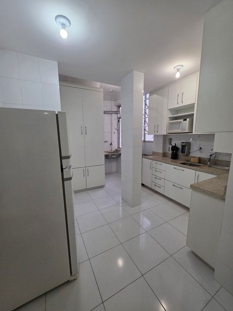 Copacabana: 2 habitaciones a 1 minuto de la playa