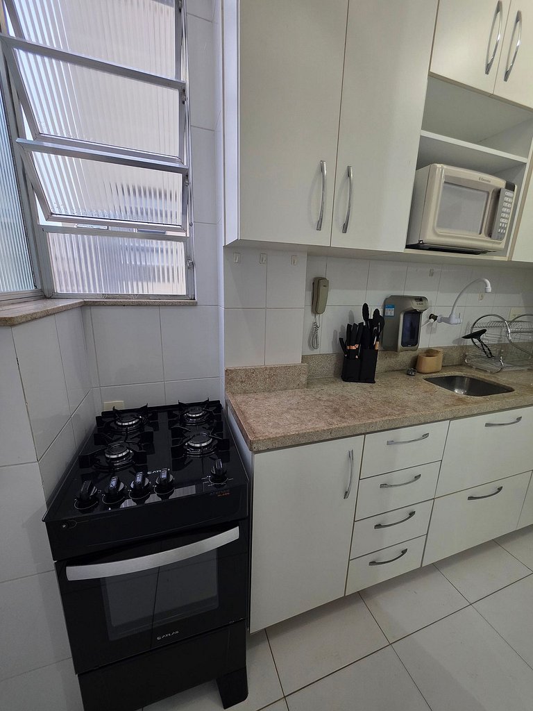 Copacabana: 2 habitaciones a 1 minuto de la playa
