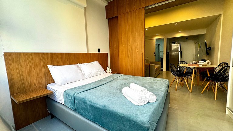 Design moderno e portaria 24h na Rio Branco