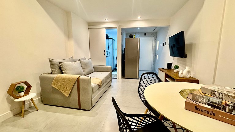 Design moderno e portaria 24h na Rio Branco