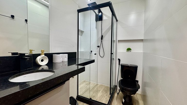 Design moderno e portaria 24h na Rio Branco