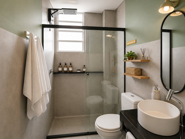 4 Qts Design moderno com vista lateral mar 1201