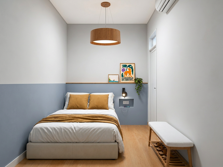 4 Qts Design moderno com vista lateral mar 1201