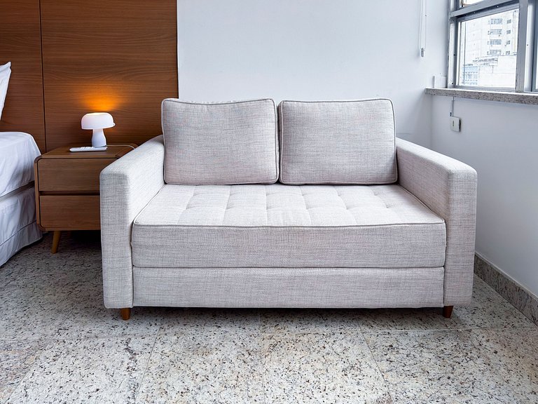 Loft Copacabana ideal para casal e negócios