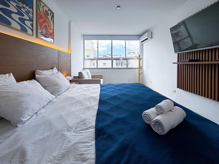 Loft Copacabana ideal para casal e negócios