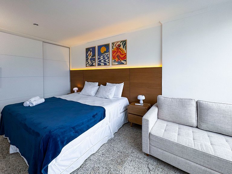 Loft en Copacabana ideal para parejas y viajes de negocios