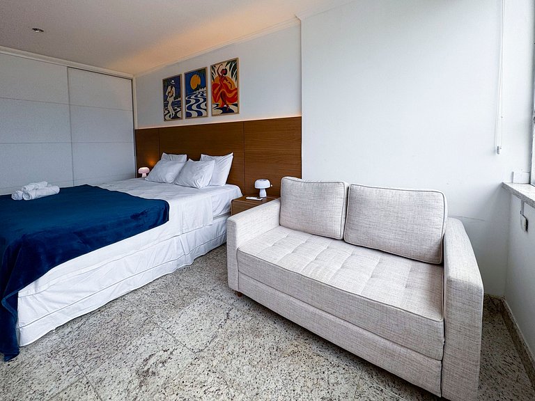 Loft Copacabana ideal para casal e negócios