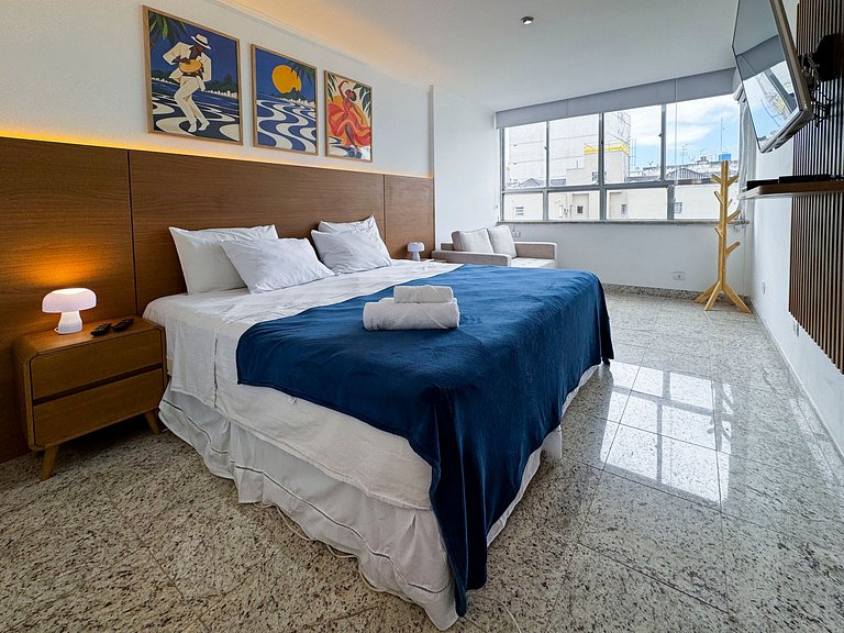 Loft en Copacabana ideal para parejas y viajes de negocios