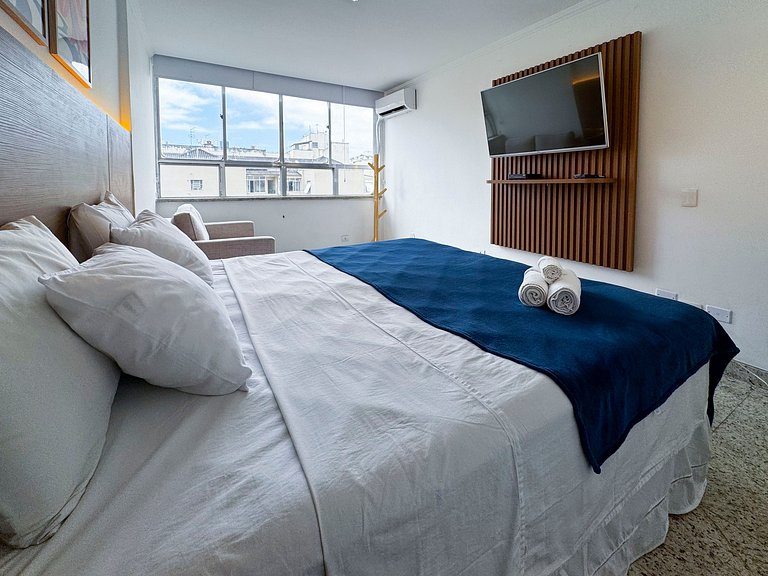 Copacabana loft ideal for couples and business